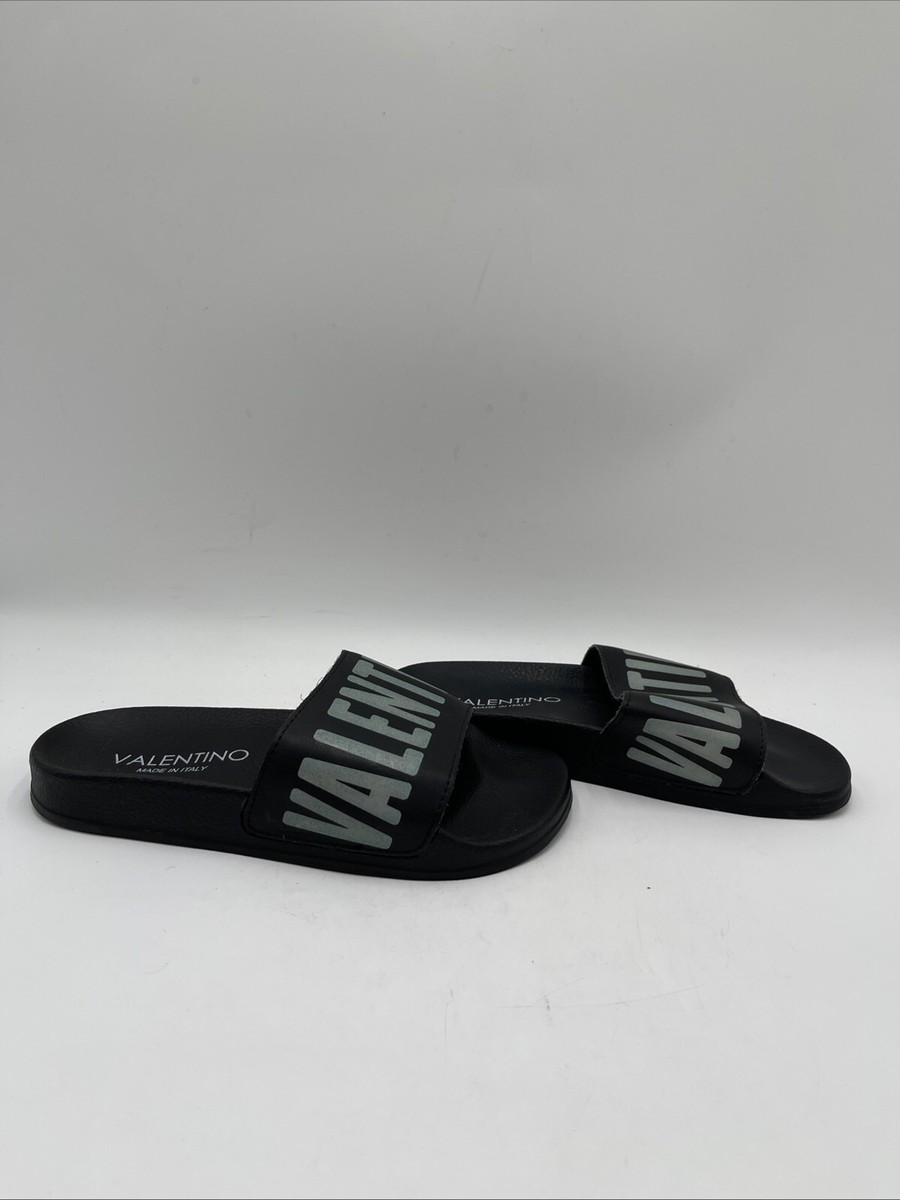 Valentino Garavani Logo Pool Slide Sandals Size 9 New! Valentino Garavani  main image 3