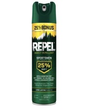 Repel-Insect Repellent Sportsmen Formula-25 DEET-Aerosol-8.125 Fl oz-1 Count
