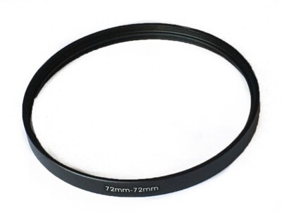 72 mm-72 mm INNENGEWINDE AUF INNENGEWINDE Kupplungsring Adapter 72-72 UK LAGER