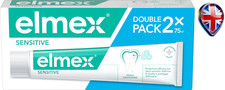 Elmex Toothpaste Sensitive Caries Protection  - 2 Pack of 75ml 81.93 per litre