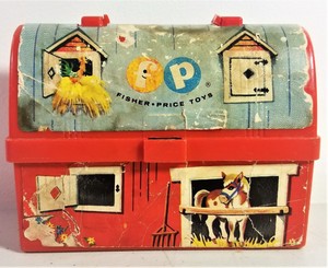 red barn toy
