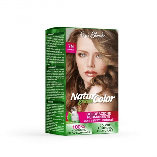 RENE'E BLANCHE COLORAZIONE PERMANENTE NATUR COLOR GREEN 7N BIONDO