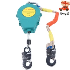 Self Retracting Lifeline 23 ft Fall Arrester Fall Protection Fall Arrestor Tool