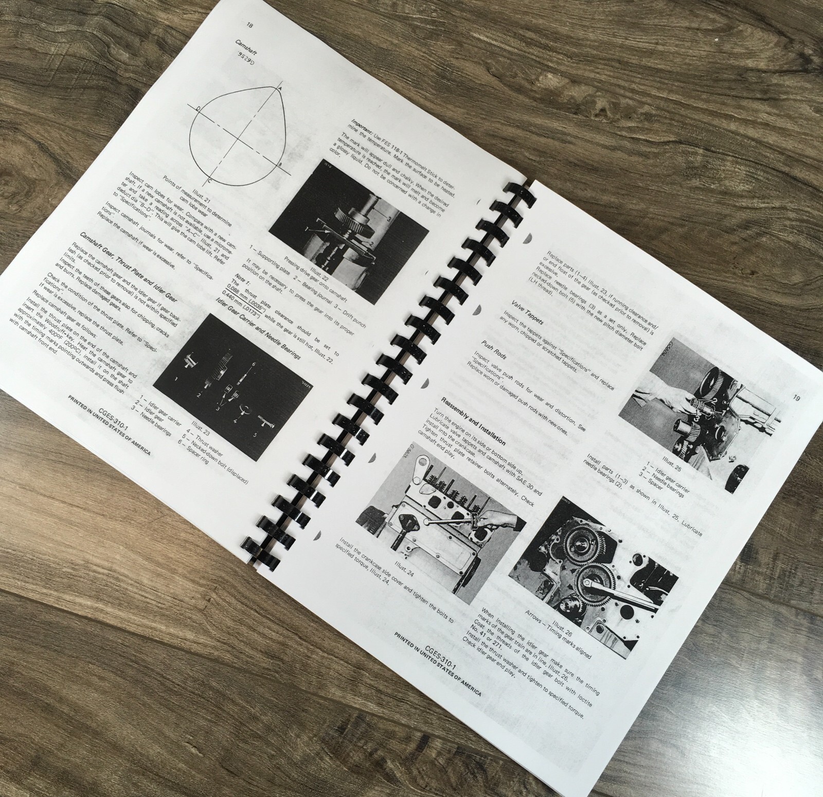 International D239 DT239 Diesel Engine Service Parts Manual Set Workshop Book