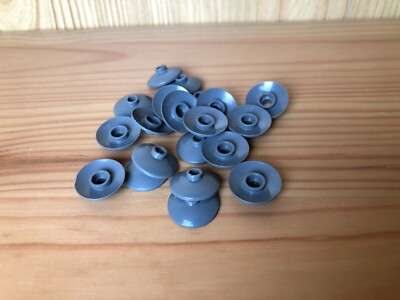Lego 20x 4740 Dish 2 x 2 Inverted Radar Dark Bluish Gray Grau Star Wars 4211010