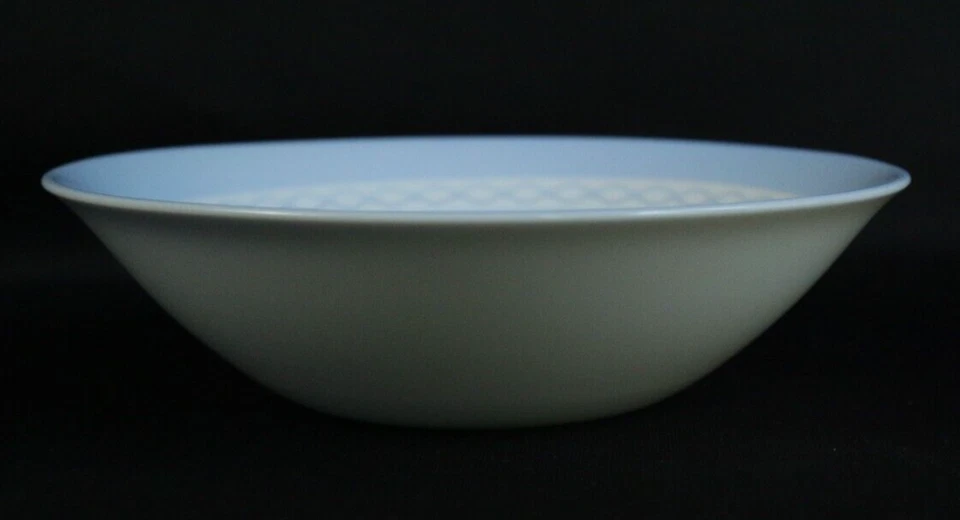 Cuenco de cereal Martha Stewart MTW28 (1 de 3 disponibles) líneas azul ondulado Foto 3 de 4