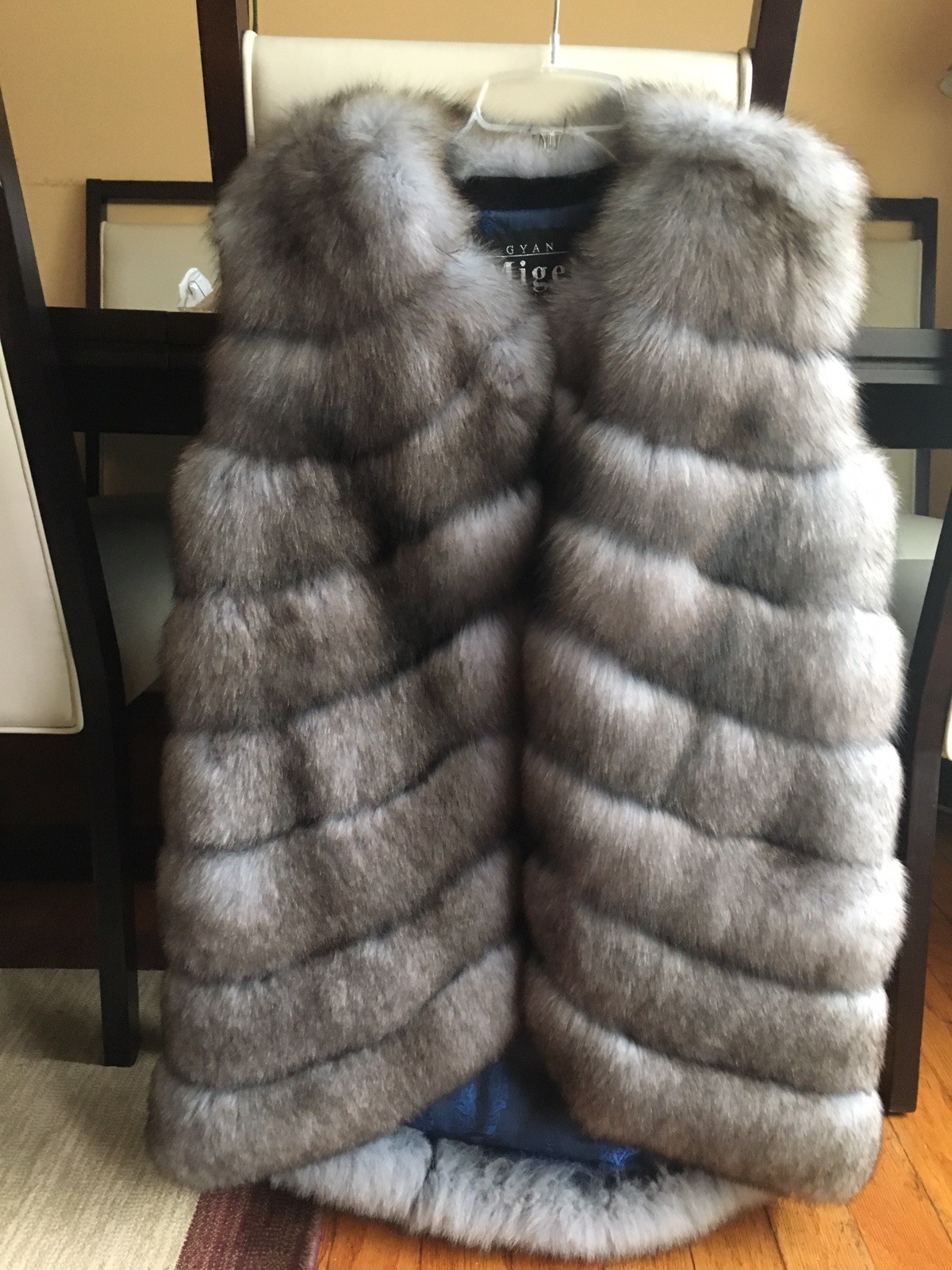 Brand New Women's Natural Real Fur Arctic Fox Vest/Coat