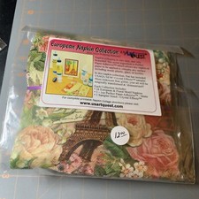Us Art Quest European Napkin Collection Craft Kit