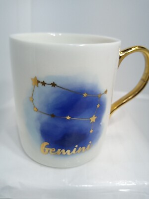 GEMINI MUG. GEMINI COFFEE MUG.  GEMINI ZODIAC MUG. ZODIAC MUG. B355