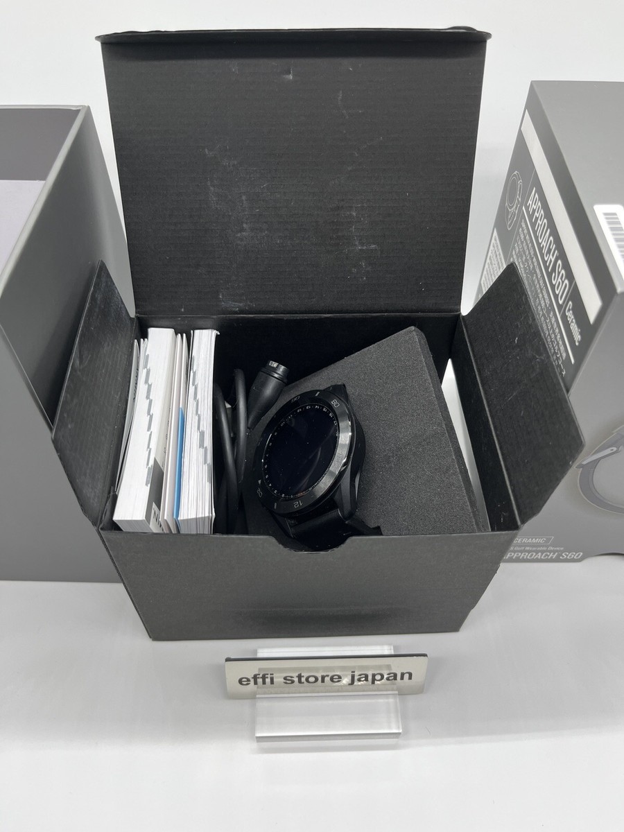 GARMIN APPROACH S60 Premium ceramic model leather belt GPS Golf