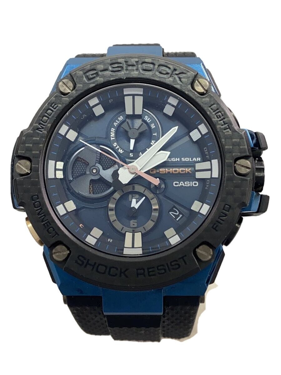 CASIO G-SHOCK GST-B100XB-2AJF Black Resin Tough Solar Analog