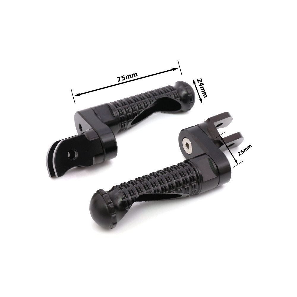 For Kawasaki ZZR 1400 ZX14R 06-23 24 CNC SHADOW 25mm Lower Front