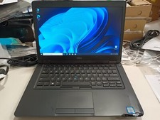 Dell Latitude 5480 14" Laptop PC Intel i5-6300U 2.4GHz 8GB Ram 256GB SSD Win10P