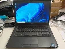 Dell Latitude 5480 14" Laptop PC Intel i5-6300U 2.4GHz 8GB Ram 256GB SSD Win10P