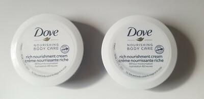 DOVE NOURISHING BODY CARE CREAM  48 HOUR MOISTURIZATION 75ML FREE SHIPPING!!!!!