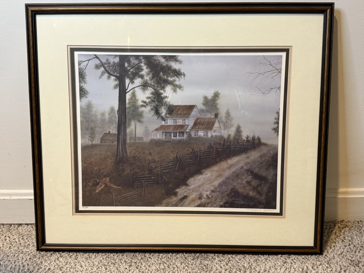 Marcus C. Thomas Art 1991' Original Signed Numbered Print