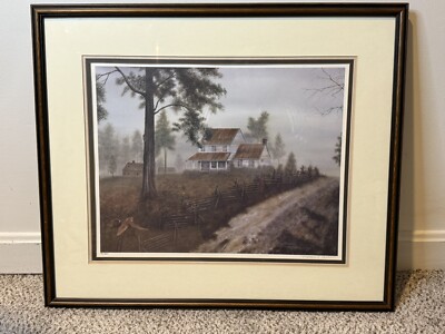 Marcus C. Thomas Art 1991  Original Signed Numbered Print Landscape