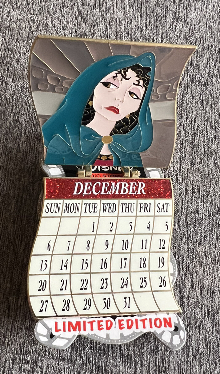 DSF DSSH MOTHER GOTHEL  & STABBINGTON BROTHERS DECEMBER VILLAIN CALENDAR LE PIN