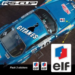 Наклейка elf renault