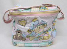 Vintage Baby Bottle Diaper Bag PLEASE READ Bear Duck