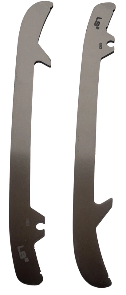 Bauer Tuuk Lightspeed 2 Stainless Steel Ice Skating Hockey Blades Size 7 - 263mm - Image 2 of 4