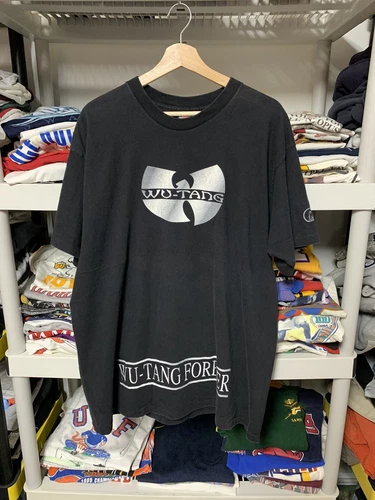 RARE VINTAGE WU TANG CLAN FOREVER MOUNTAIN DEW 2XL PRO 1990s vintage concert t-shirt, vintage, size XXL, single stitch, B+ condition