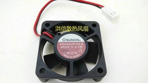 SUNON KD0504PFS3-8 4010 DC5V 0.4W 4CM 2-Pin Switch Cooling Fan