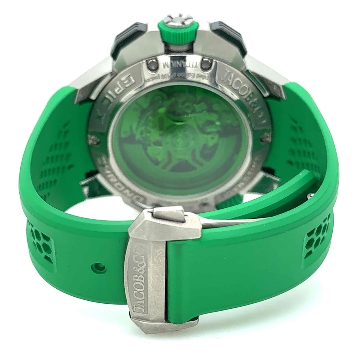 Jacob & Co. Epic X Chrono Titanium Khabib Automatic 47mm Men's