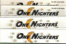 Jeanette Crews ONE NIGHTERS counted cross stitch charts - YOUR CHOICE