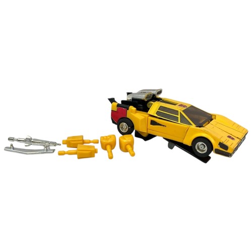 Vintage Transformers G1 Sunstreaker Action Figure Incomplete 1985 Hasbro