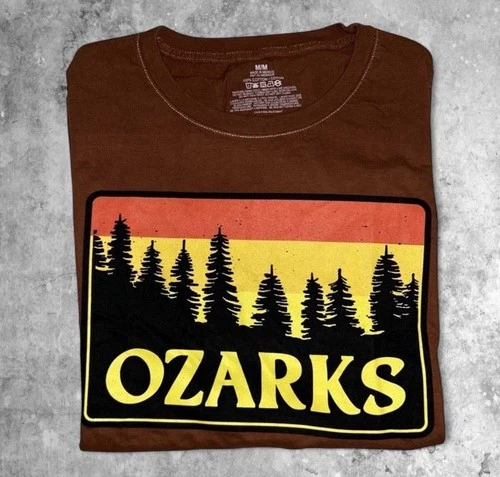 🆕 NWOT Ozarks | Oversized Retro Brown T Shirt | Medium