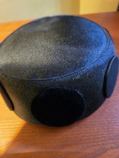 Vintage Chapeaux Pillbox Hat with Velvet Detail Stunning and Excellent Condition