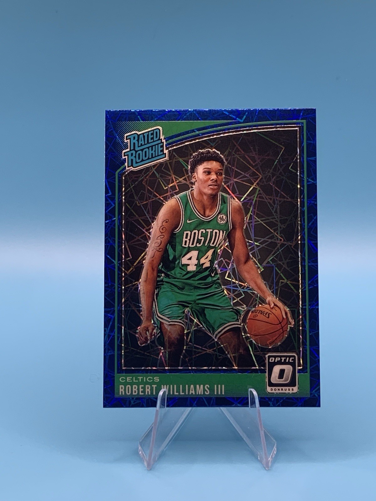 2018 Donruss Optic Rated Rookie Blue Velocity Prizm Robert Williams III #167 RC