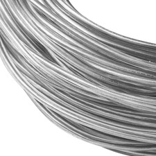 1.2Mm Transparent PVC Plastic Covered Aluminum Wire 100FT Bendable Aluminum Craf