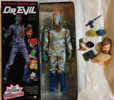 2013 Exclusive Comic Con Dr Evil New York Captain Action Dynamite Entertainment