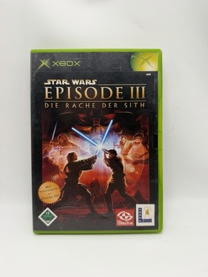 Star Wars Episode 3 Die Rache der Sith Microsoft Xbox Spiel mit Anleitung 