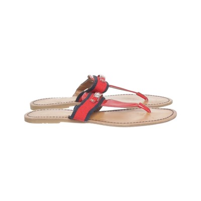 Tommy Hilfiger, Flip Flops, Größe: 37, Rot/Schwarz, Damen #fJj