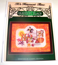 Glendon Place IT'S HARVEST TIME Counted Cross Stitch Chart GP-214 AUTUMN