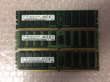LOT of 3 Samsung 32GB 4DRx4 PC4-2133P M386A4G40DM0 ECC Server Memory