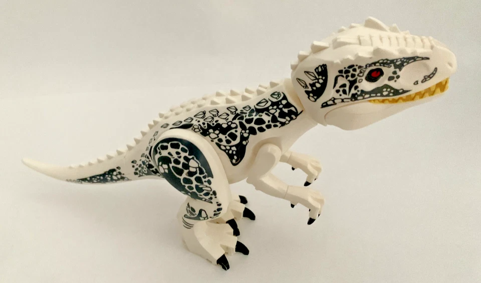 LEGO Jurassic World Park Indominus Rex Breakout 75919 Dinosaurio Blanco Auténtico Foto 4 de 4