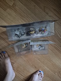 Amiibo Set With R.O.B, Mr Game And Watch, Duck Hunt, Olimer And Wii Fit Trainer