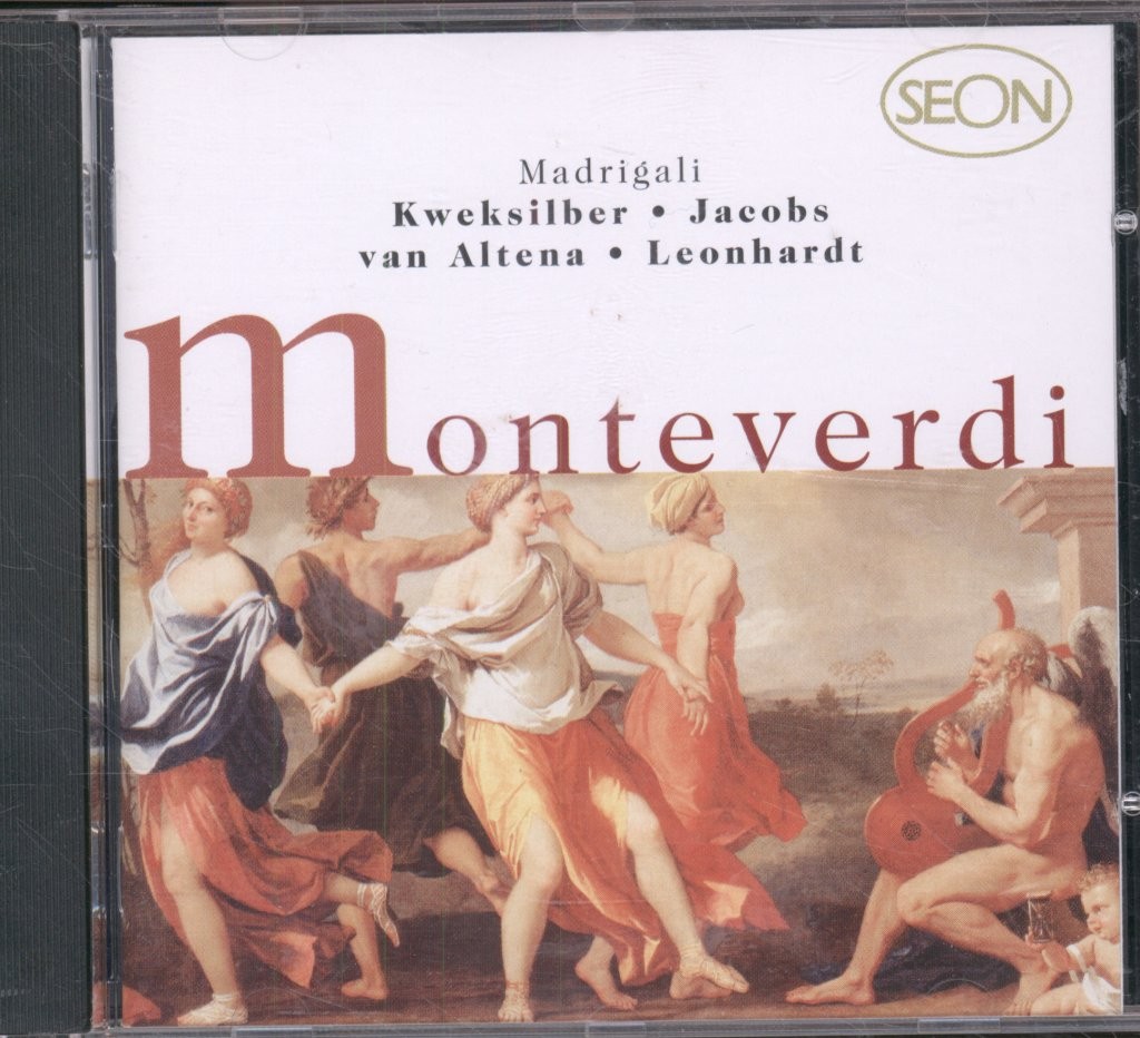 SBK60707 Claudio Monteverdi Madrigali CD Europe Sony Classical 1998 SBK60707