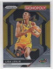#WNBA13 Lisa Leslie 2024-25 Prizm Monopoly WNBA Base Los Angeles Sparks