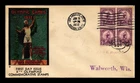 DR JIM STAMPS US COVER OLYMPIC GAMES LOS ANGELES FDC SCOTT 718 BLOCK OF 4