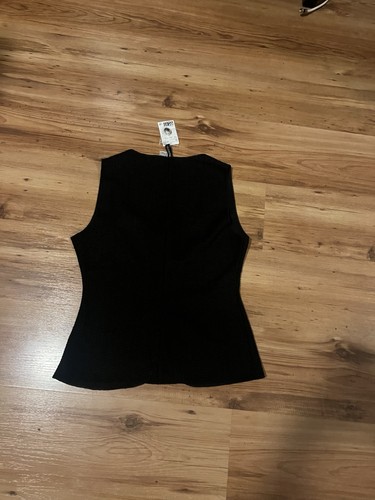 H&M Black Vest Women L - Picture 2 of 2