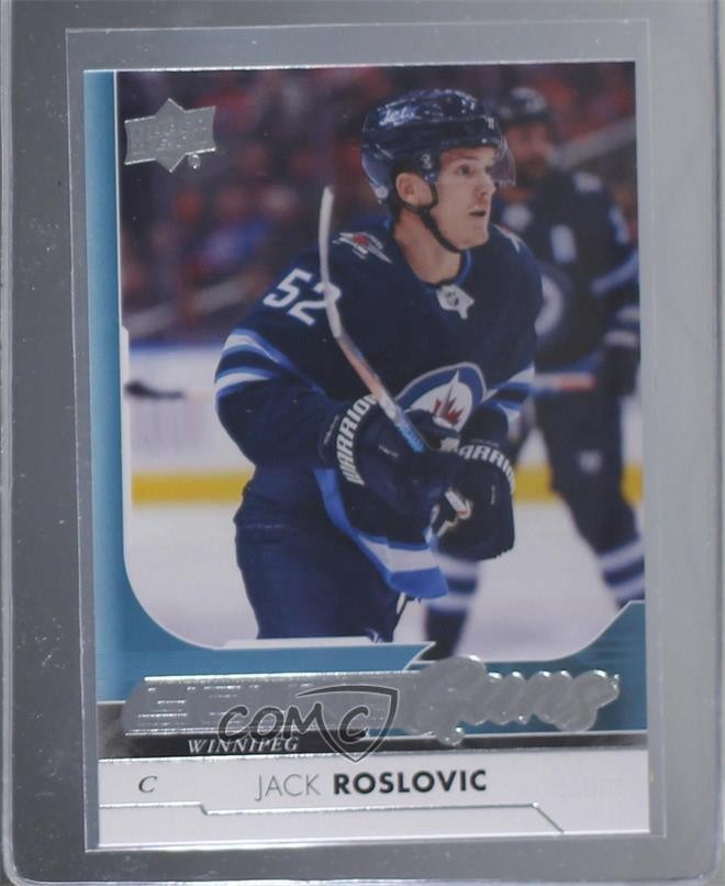 2017-18 Upper Deck Young Guns Jack Roslovic #240 Rookie RC 07ku