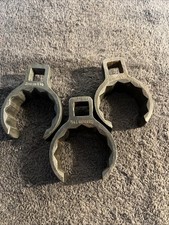 Snap On Tools 12 Drive Deep Flare Nut Crowfoot Socket Wrench 3 Pc Set