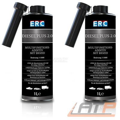 ERC 2x 1 LITER DIESEL PLUS 2.0 MIT BIOZID - 1:1000 KONZENTRAT