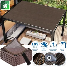 90% UV Block Shade Cloth for Garden Mesh Tarp Plants Greenhouse Privacy Screen