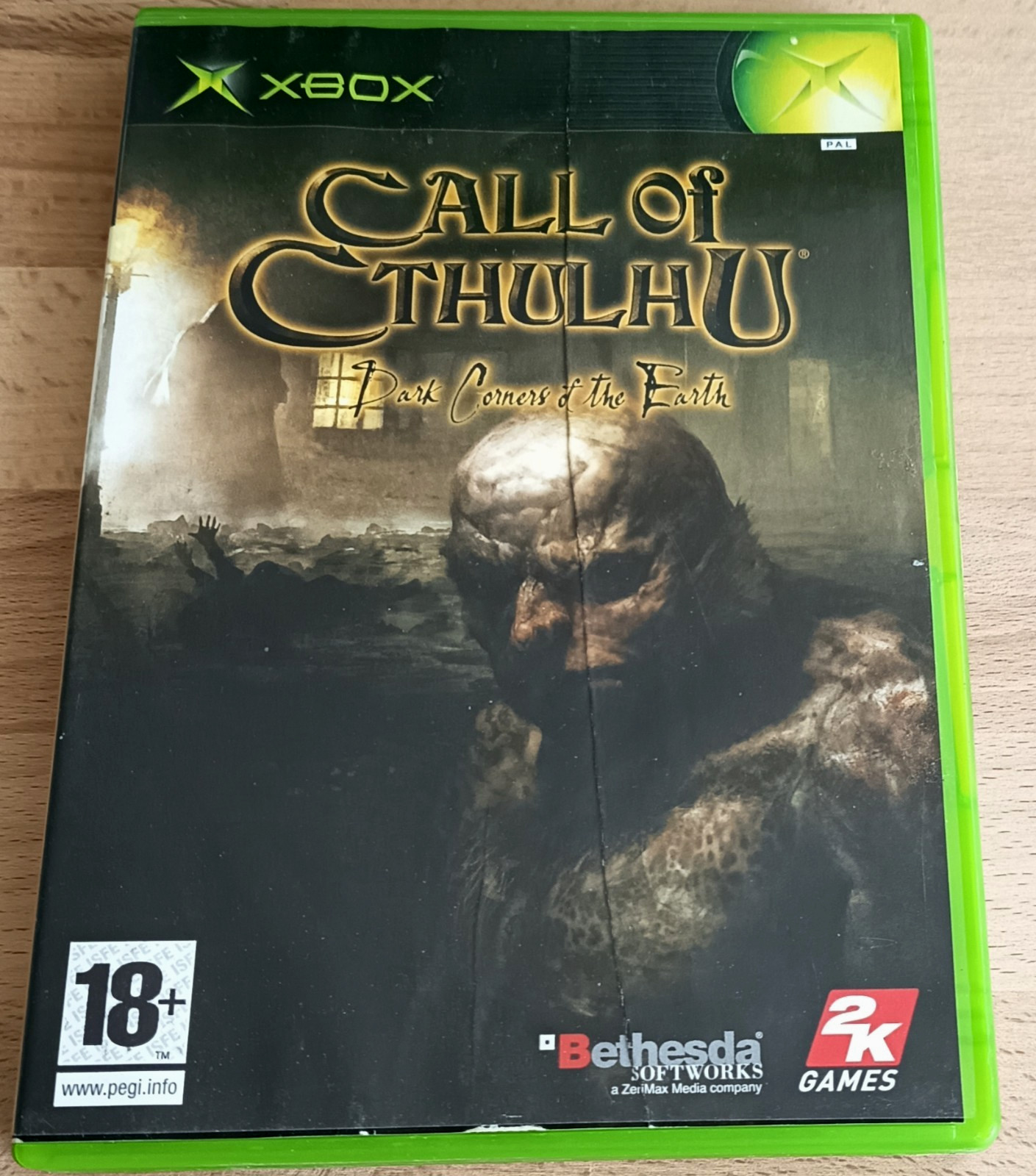 XBOX Call of Cthulhu Dark Corners of the Earth  [PAL-FR] 1ère génération OG *JRF